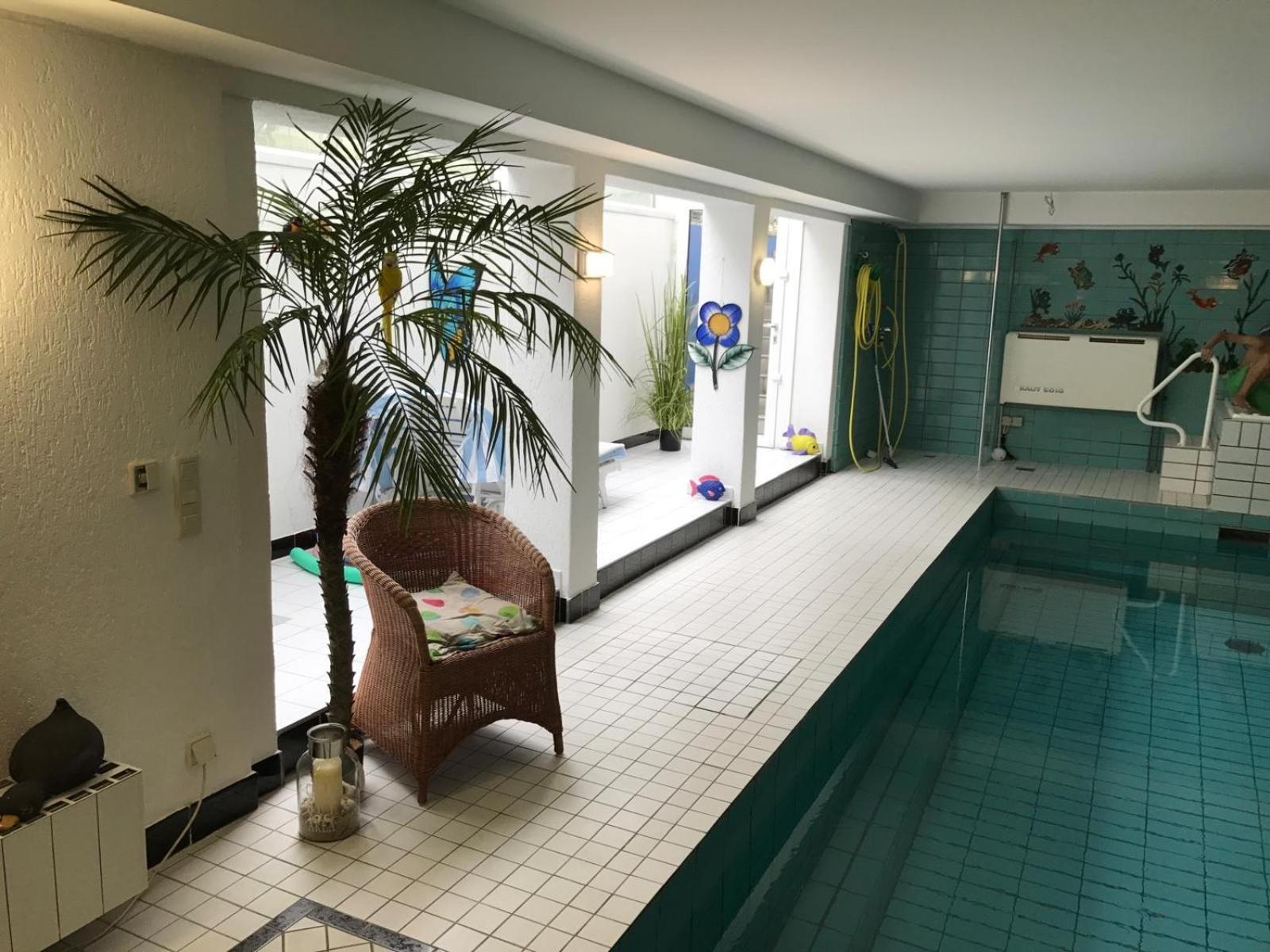 Villa Casa Blanca Mit Privatem Schwimmbad 26 Grad Und Sauna Дуйсбург Экстерьер фото