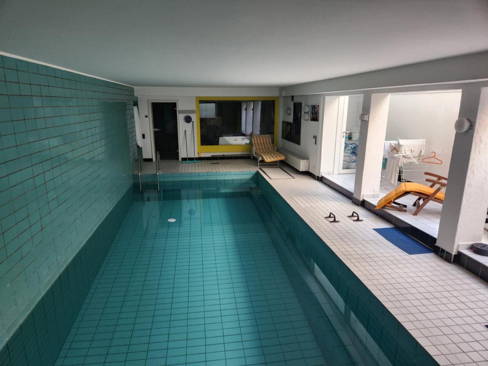 Villa Casa Blanca Mit Privatem Schwimmbad 26 Grad Und Sauna Дуйсбург Экстерьер фото
